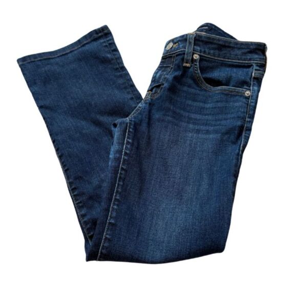 Lucky Brand Lolita Low-Rise Boot Leg Jeans Women's Size 4 Dark Wash - Picture 1 of 8